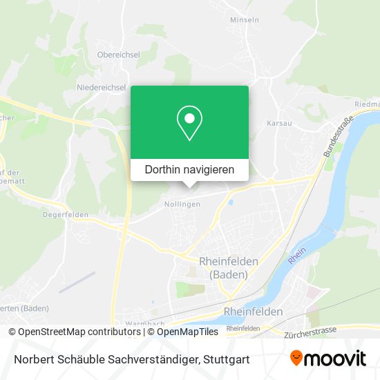 Norbert Schäuble Sachverständiger Karte
