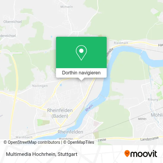 Multimedia Hochrhein Karte
