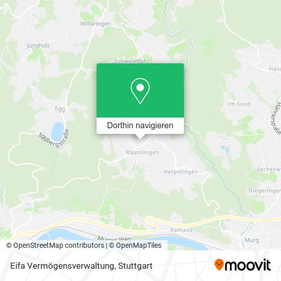 Eifa Vermögensverwaltung Karte