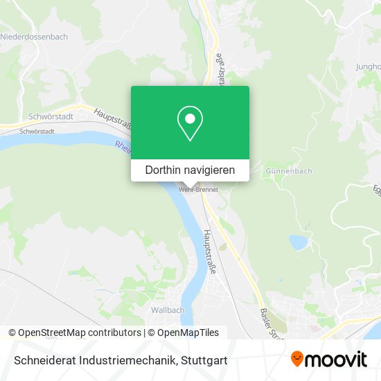Schneiderat Industriemechanik Karte