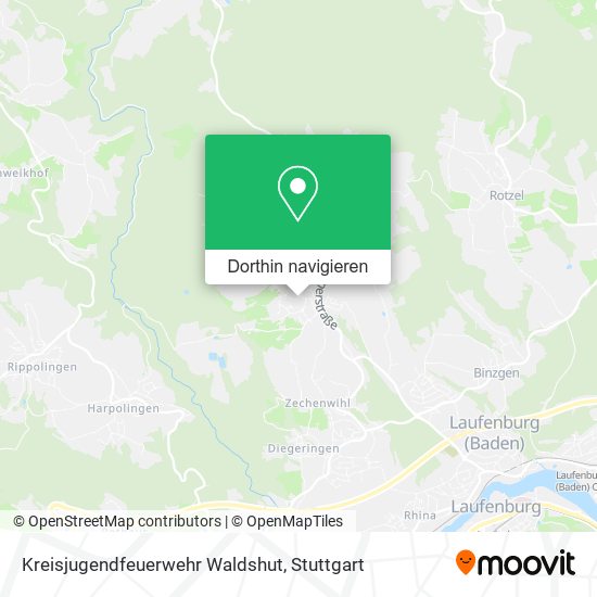 Kreisjugendfeuerwehr Waldshut Karte