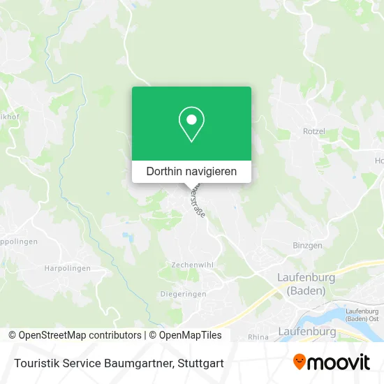 Touristik Service Baumgartner Karte