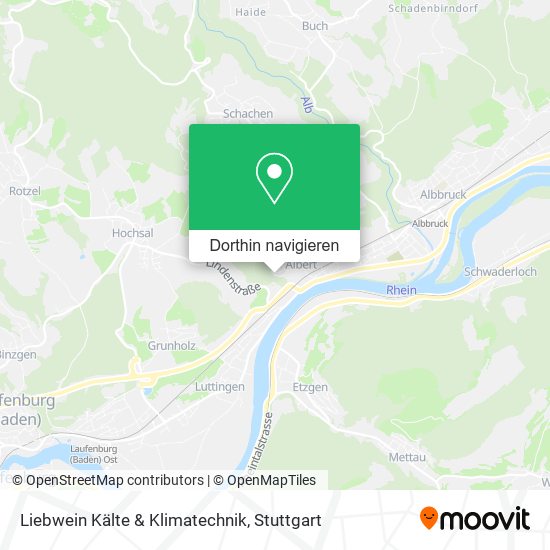 Liebwein Kälte & Klimatechnik Karte