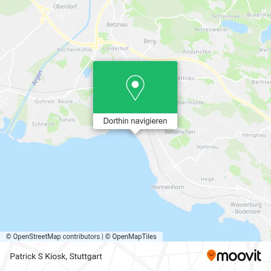 Patrick S Kiosk Karte