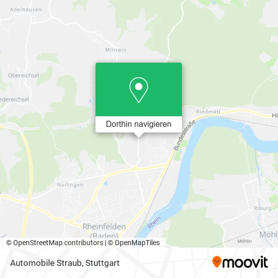 Automobile Straub Karte