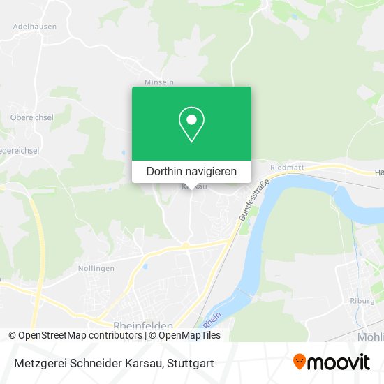 Metzgerei Schneider Karsau Karte