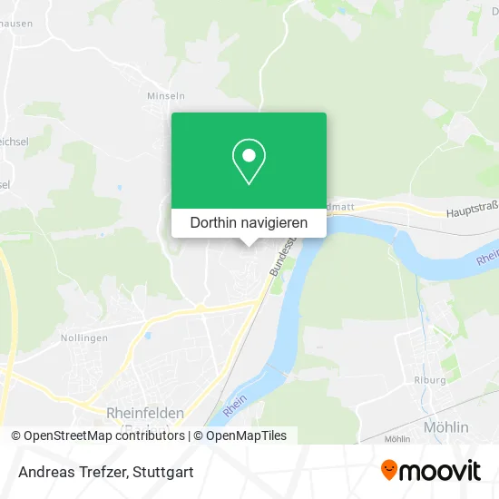 Andreas Trefzer Karte