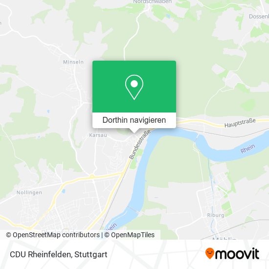 CDU Rheinfelden Karte