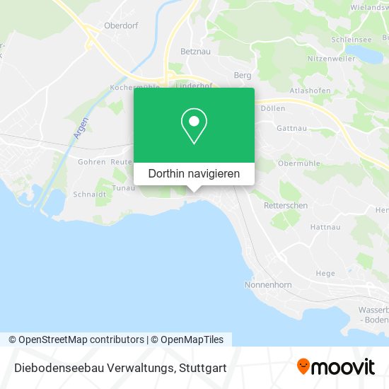 Diebodenseebau Verwaltungs Karte