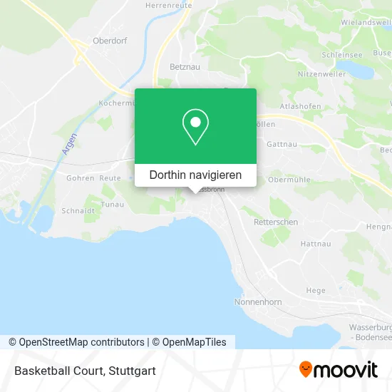 Basketball Court Karte