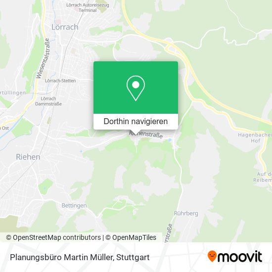 Planungsbüro Martin Müller Karte