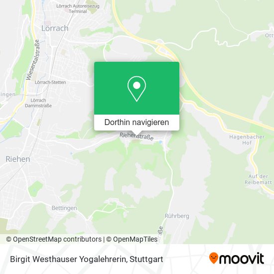 Birgit Westhauser Yogalehrerin Karte