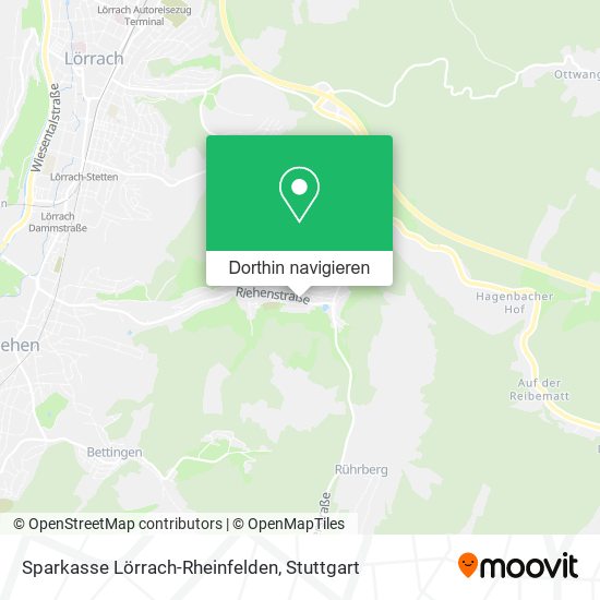 Sparkasse Lörrach-Rheinfelden Karte