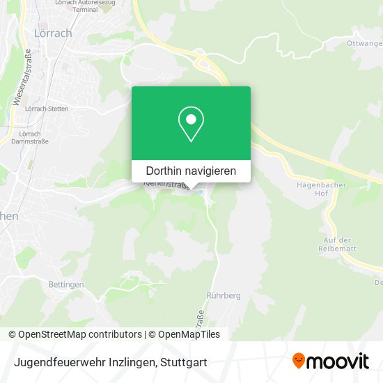Jugendfeuerwehr Inzlingen Karte