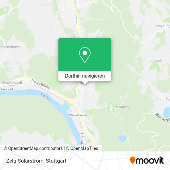 Zelg-Solarstrom Karte