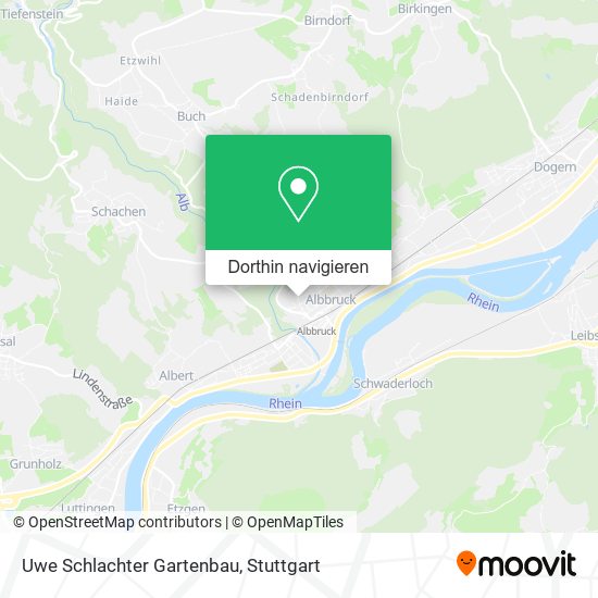 Uwe Schlachter Gartenbau Karte