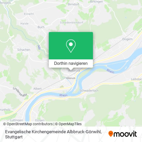 Evangelische Kirchengemeinde Albbruck-Görwihl Karte