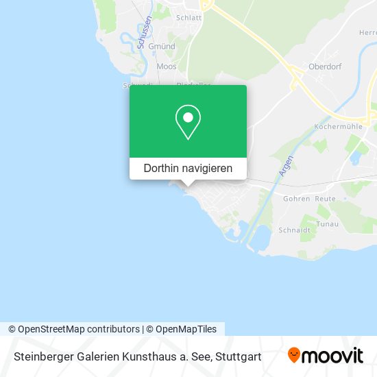 Steinberger Galerien Kunsthaus a. See Karte