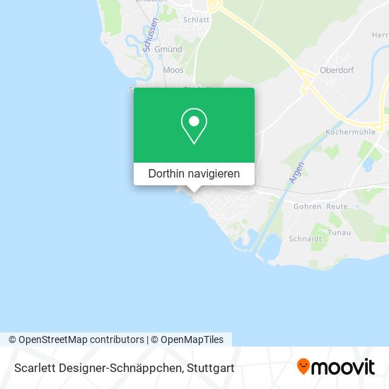 Scarlett Designer-Schnäppchen Karte