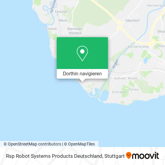 Rsp Robot Systems Products Deutschland Karte