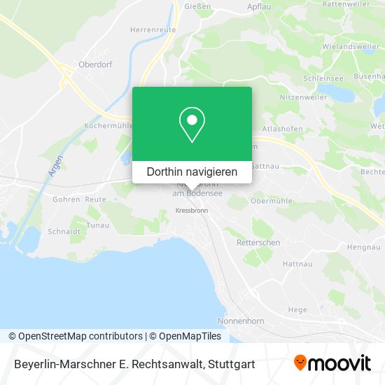 Beyerlin-Marschner E. Rechtsanwalt Karte