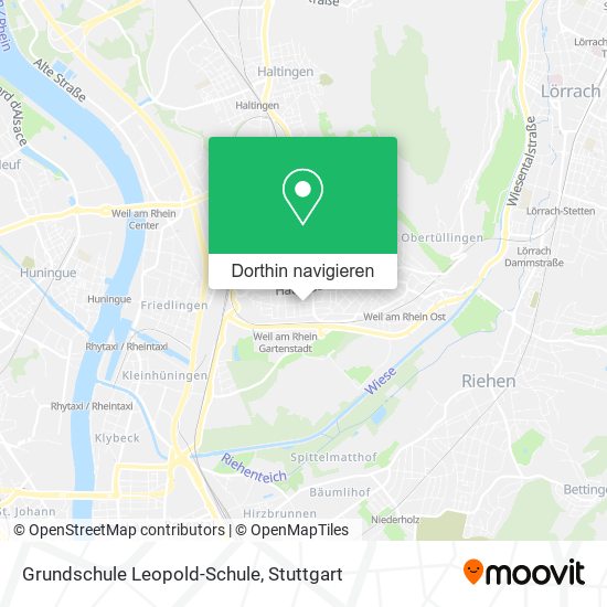 Grundschule Leopold-Schule Karte
