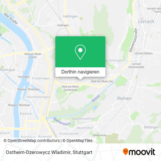 Ostheim-Dzerowycz Wladimir Karte