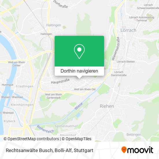 Rechtsanwälte Busch, Bolli-Alf Karte