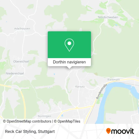 Reck Car Styling Karte