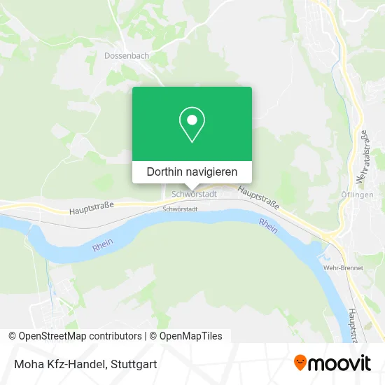 Moha Kfz-Handel Karte