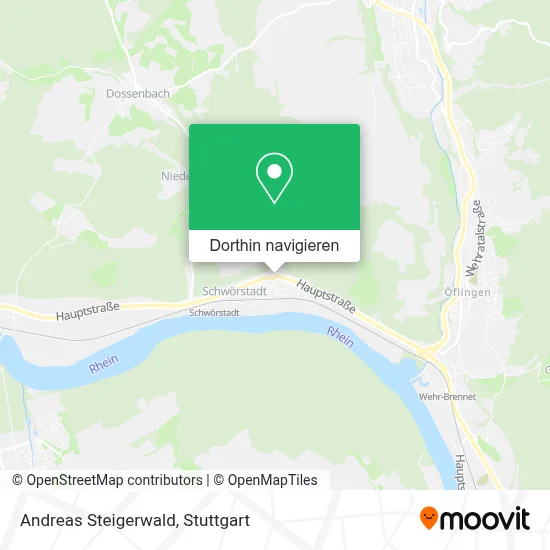 Andreas Steigerwald Karte