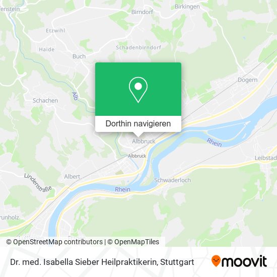 Dr. med. Isabella Sieber Heilpraktikerin Karte