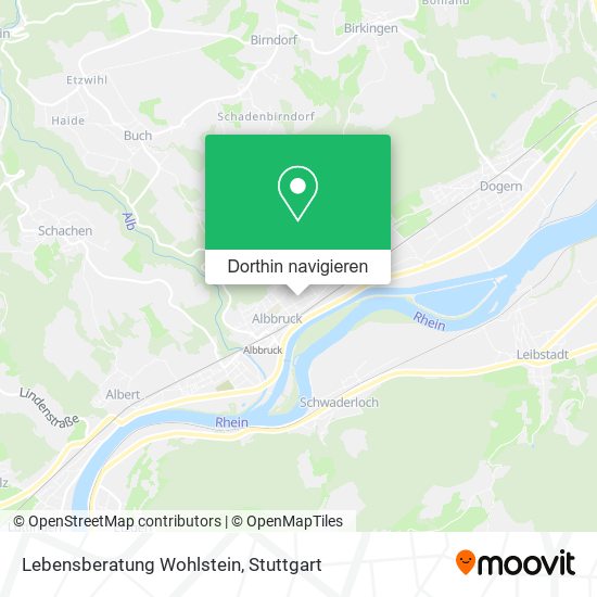 Lebensberatung Wohlstein Karte