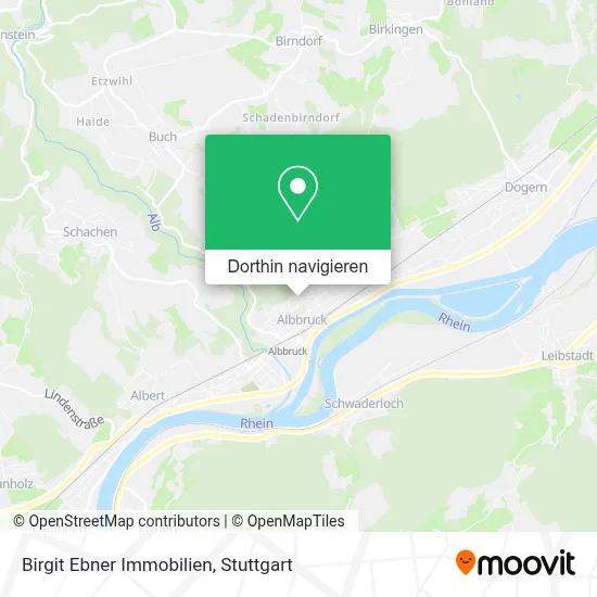 Birgit Ebner Immobilien Karte