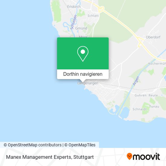 Manex Management Experts Karte