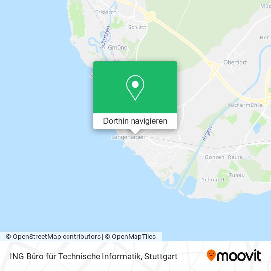 ING Büro für Technische Informatik Karte
