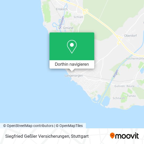 Siegfried Geßler Versicherungen Karte
