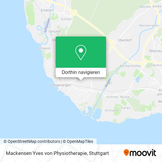 Mackensen Yves von Physiotherapie Karte