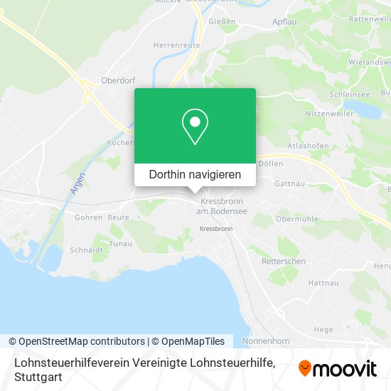 Lohnsteuerhilfeverein Vereinigte Lohnsteuerhilfe Karte