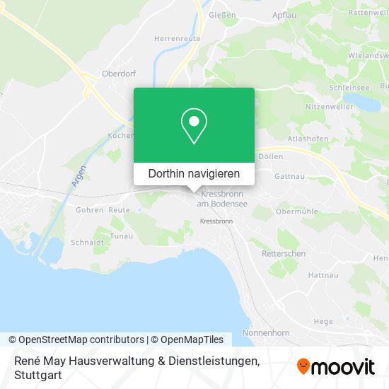 René May Hausverwaltung & Dienstleistungen Karte