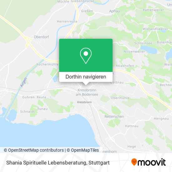 Shania Spirituelle Lebensberatung Karte