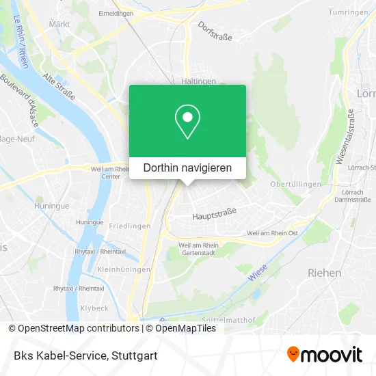 Bks Kabel-Service Karte