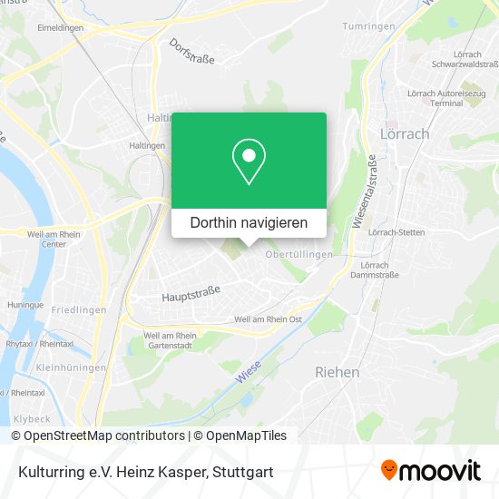 Kulturring e.V. Heinz Kasper Karte