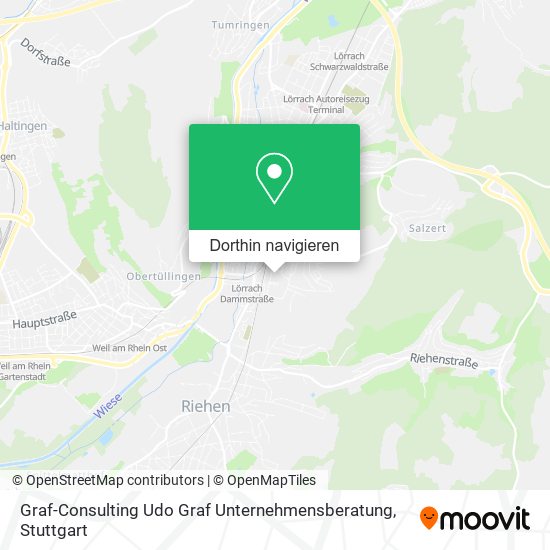 Graf-Consulting Udo Graf Unternehmensberatung Karte
