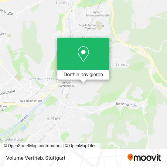 Volume Vertrieb Karte