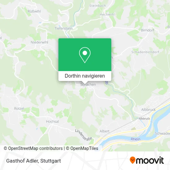 Gasthof Adler Karte