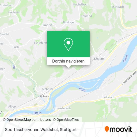 Sportfischerverein Waldshut Karte