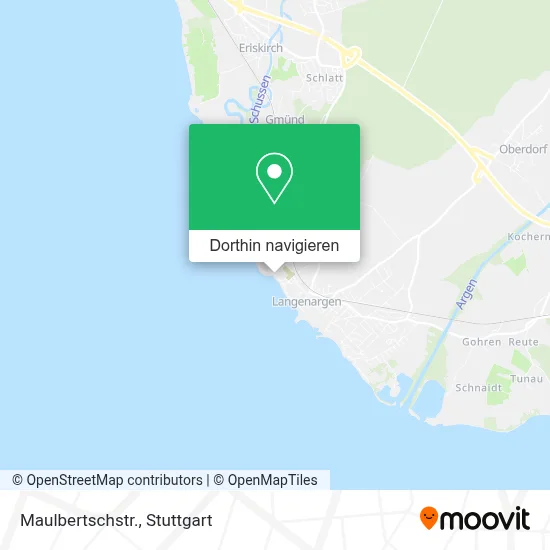 Maulbertschstr. Karte