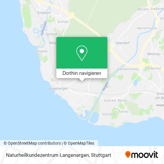 Naturheilkundezentrum Langenargen Karte