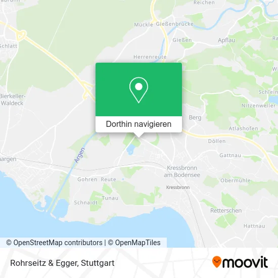 Rohrseitz & Egger Karte